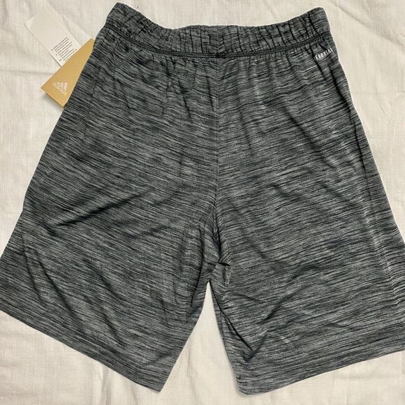 Adidas Aeroready Black Melange Shorts - Picture 4 of 8